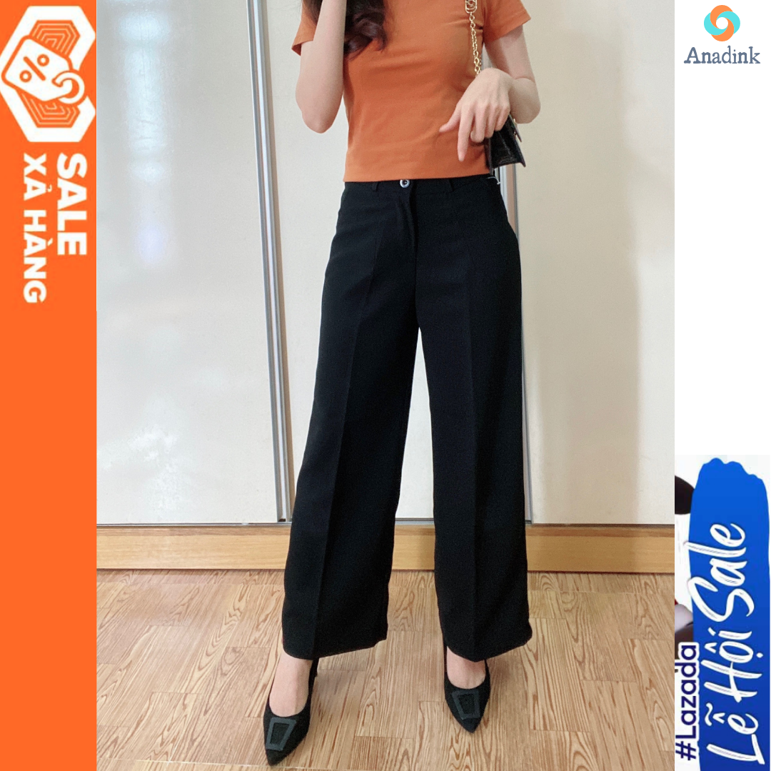 [HCM](Sales Xịn) Quần Tây Nữ Ống Suông Chất Liệu Vải Tuyết Mưa Mềm Mịn Cực Xinh.