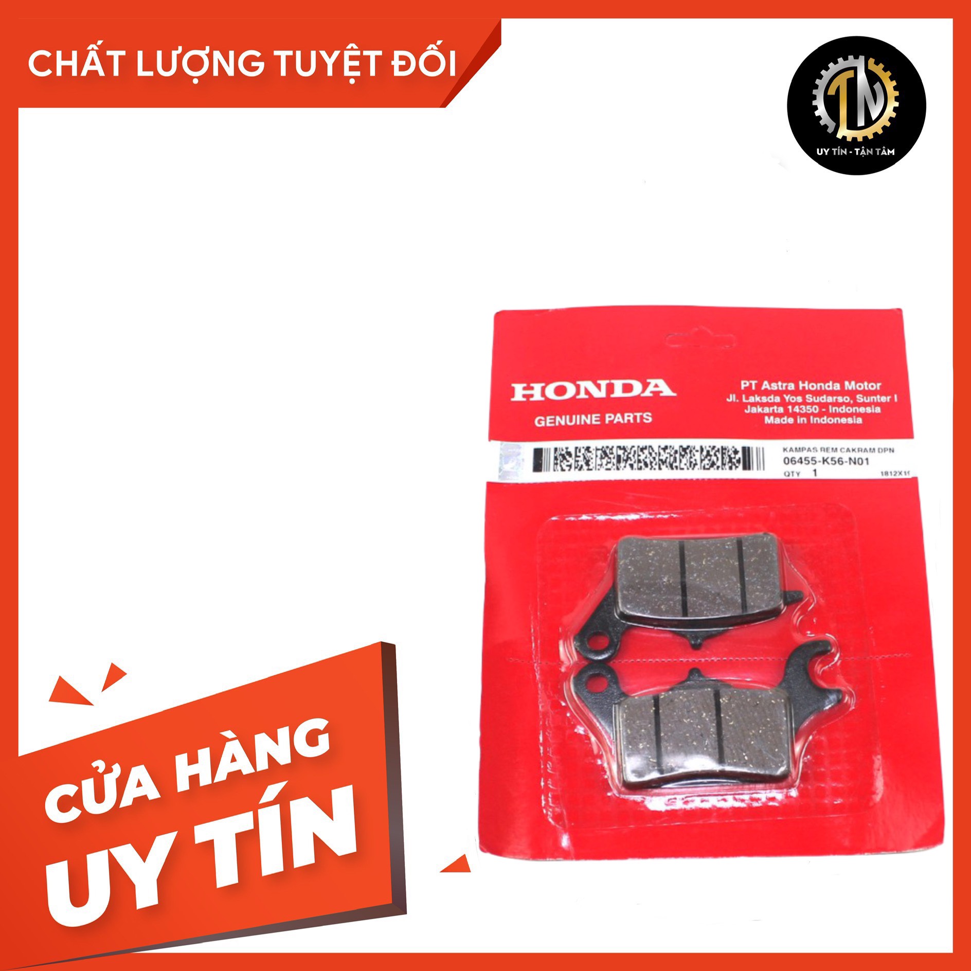 Bố thắng trước Sonic - Winner hàng chính hãng Honda