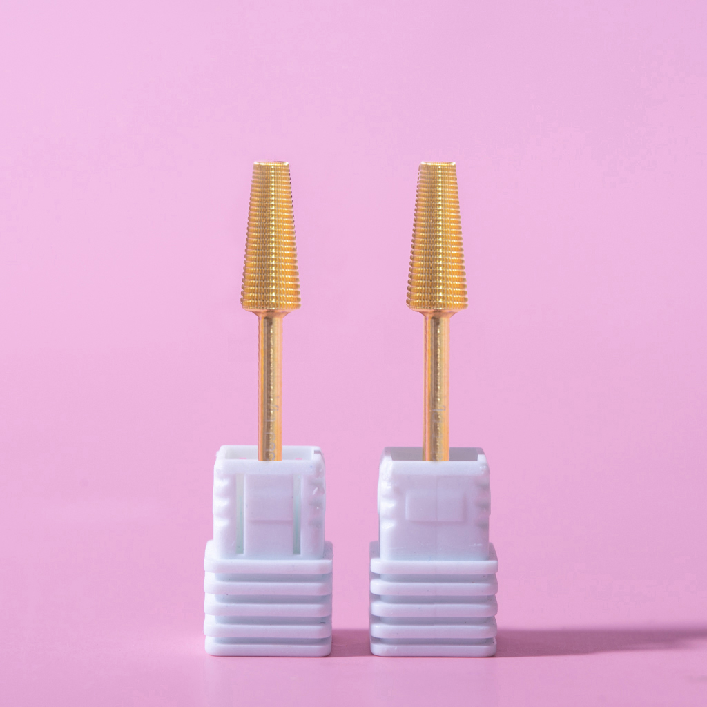 [HCM]Đầu mài Mỹ Titanium 5in1 dùng được cho cả gel và bột - Đầu mài mịn đi sát khoé móng an toàn loại xịn và bền (lẻ chiếc)