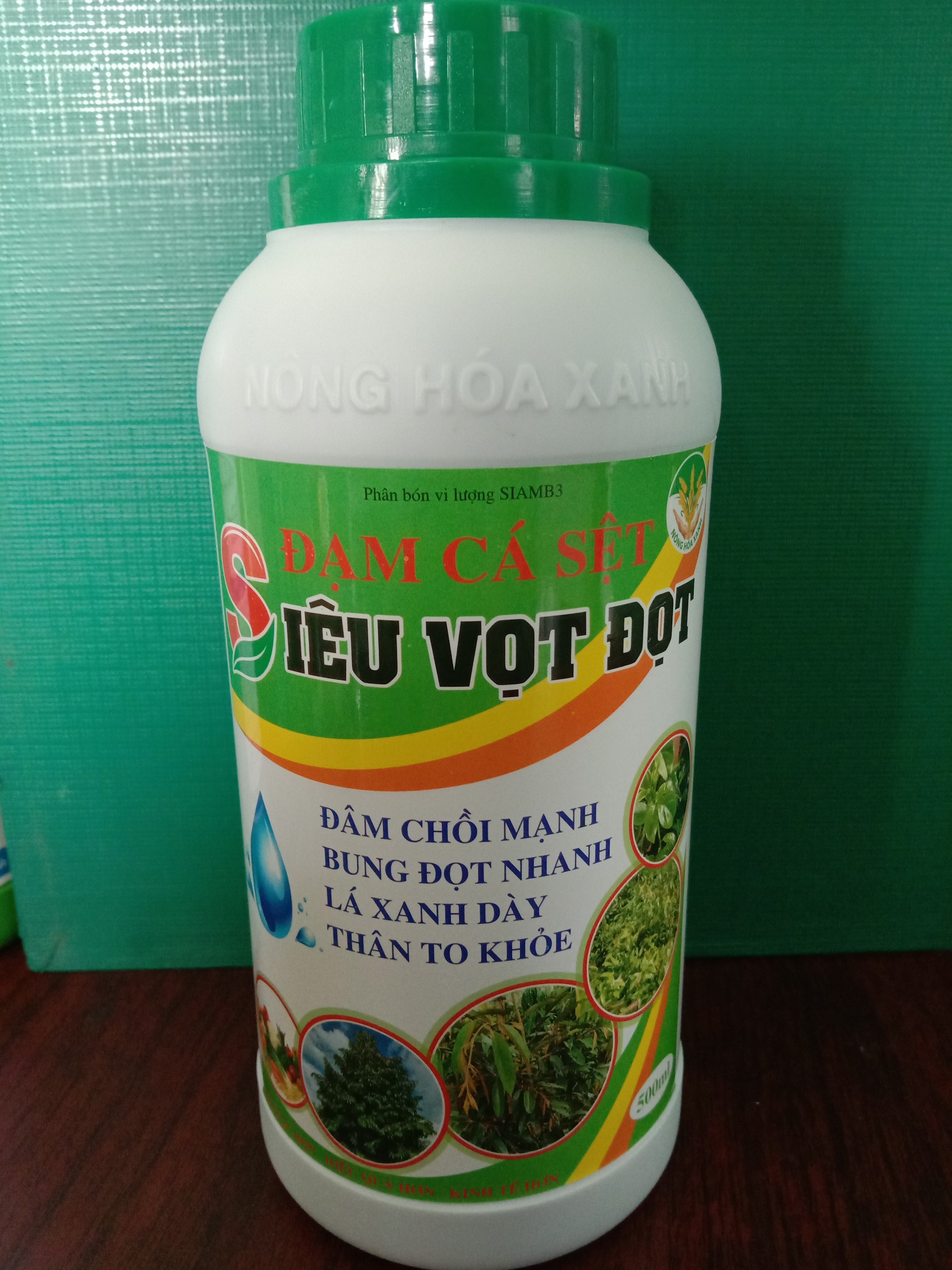 Đạm cá sệt chai 1 lít – siêu vọt đọt, đâm chồi mạnh, bung đọt nhanh, lá xanh dày, thân to khỏe