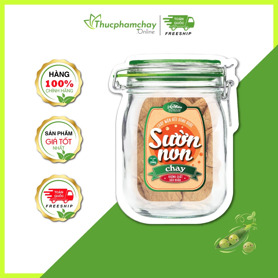 Sườn non chay an nhiên 250g/1kg