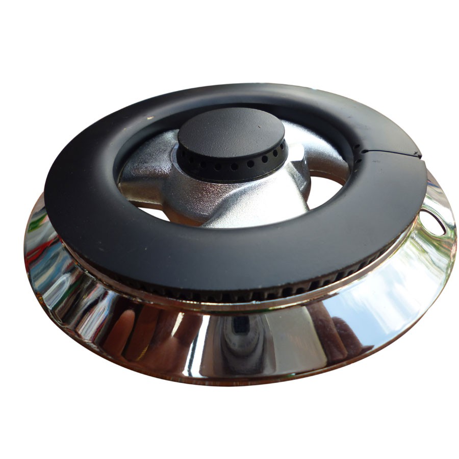 Trọn bộ mâm chia lửa, đầu hâm kèm đế nhôm bếp gas Âm Rinnai