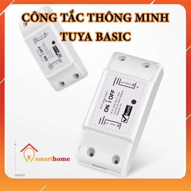 Công Tắc Thông Minh Wifi Tuya Basic Smart Breaker
