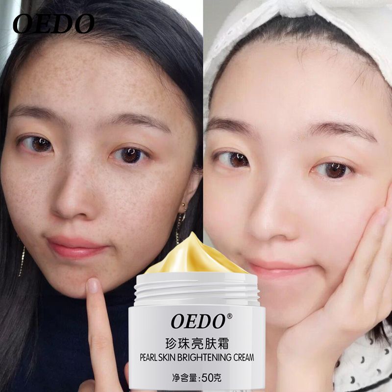 Kem làm sáng da ngọc trai OEDO chống tàn nhang