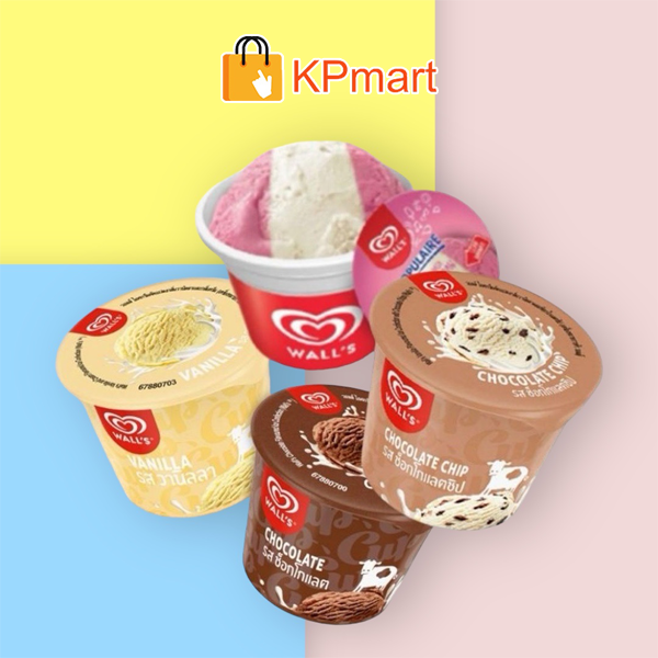 Kem ly wall's cup 90ml