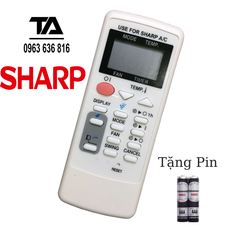 ✔ remote máy lạnh sharp crmc-a751jbez - điều khiển điều hòa sharp crmc-a751jbez