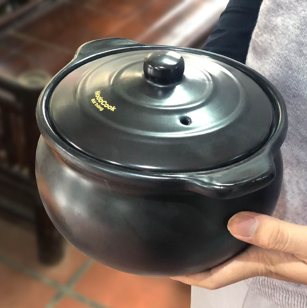 Nồi sứ kho cá 3 lít - nodacook chi nhánh tp hcm