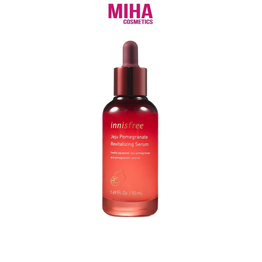 Tinh Chất Serum Chống Lão Hóa Lựu Đỏ Innisfree Jeju Pomegranate Revitalizing Serum 50ml