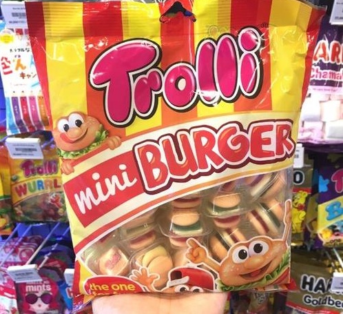 Kẹo dẻo Trolli Burger 170g