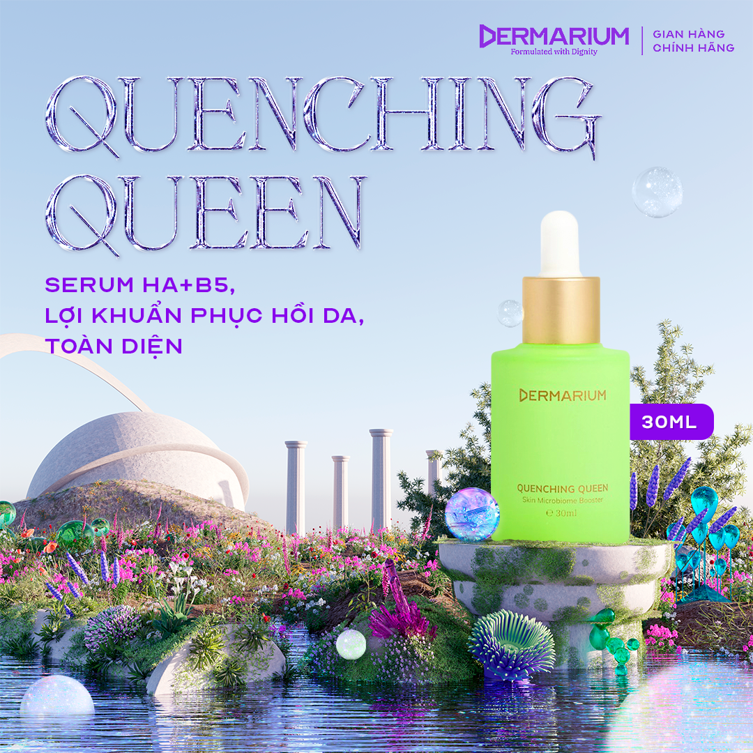 Dermarium Quenching Queen - Serum dưỡng ẩm, phục hồi toàn diện