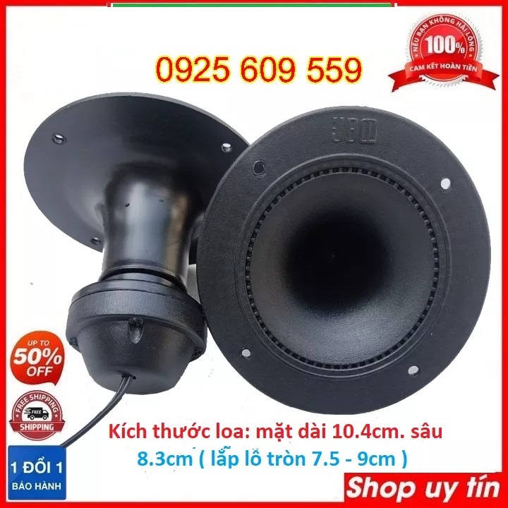 Loa treble cao cấp - loa treble rời xịn - Loa Treble rời - Loa siêu treble thạch anh tròn