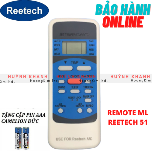 REMOTE ML REE.TECH 51 BỀN ĐẸP