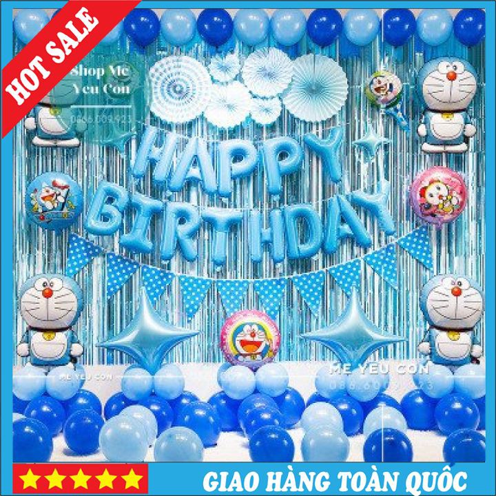 Sét Sinh Nhật dDoreamon Ccho Bbé Trai