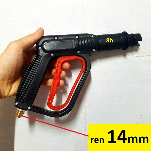 súng rửa xe - Súng phun xịt rửa xe áp lực cao Ren 14mm