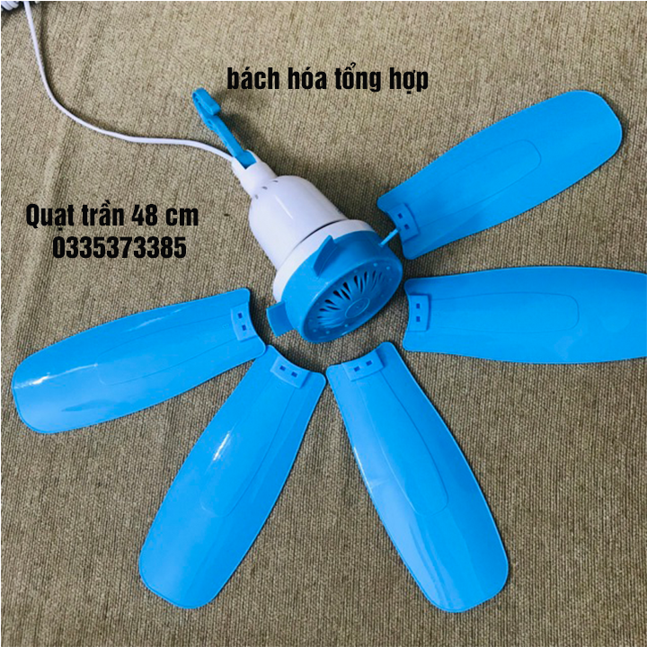 Quạt trần mini 5 cánh, quạt trần mini,quạt màn, quạt đuổi côn trùng, quạt trần,quạt mùng, quạt trần mini to, quạt trần mini siêu mát, quạt trần có móc treo 48cm