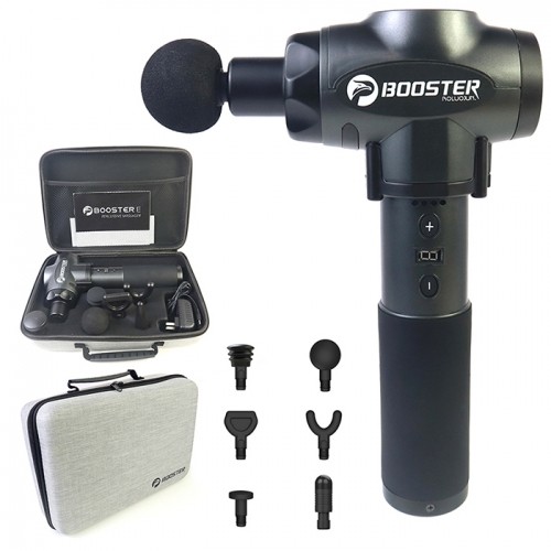  Súng massage cầm tay súng giãn cơ máy mát xa cầm tay Booster E - công nghệ Mỹ - công suất lớn 120W 6 đầu 9 tốc độ tùy chỉnh 