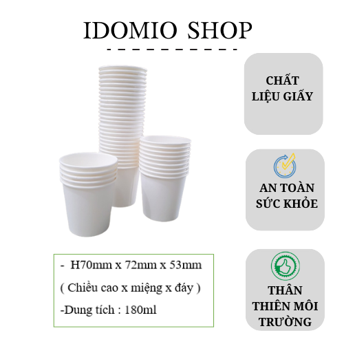 Ly giấy văn phòng 180ml-20 cái/dây