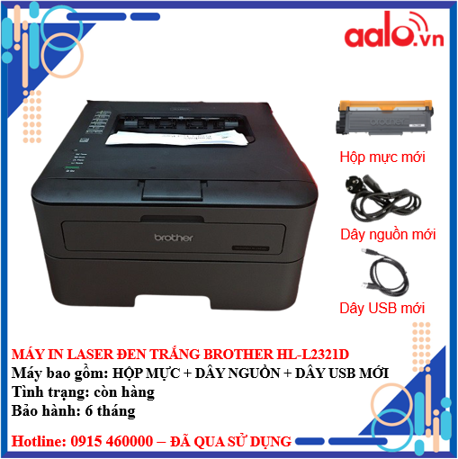 MÁY IN LASER ĐEN TRẮNG BROTHERS HL-L2321D
