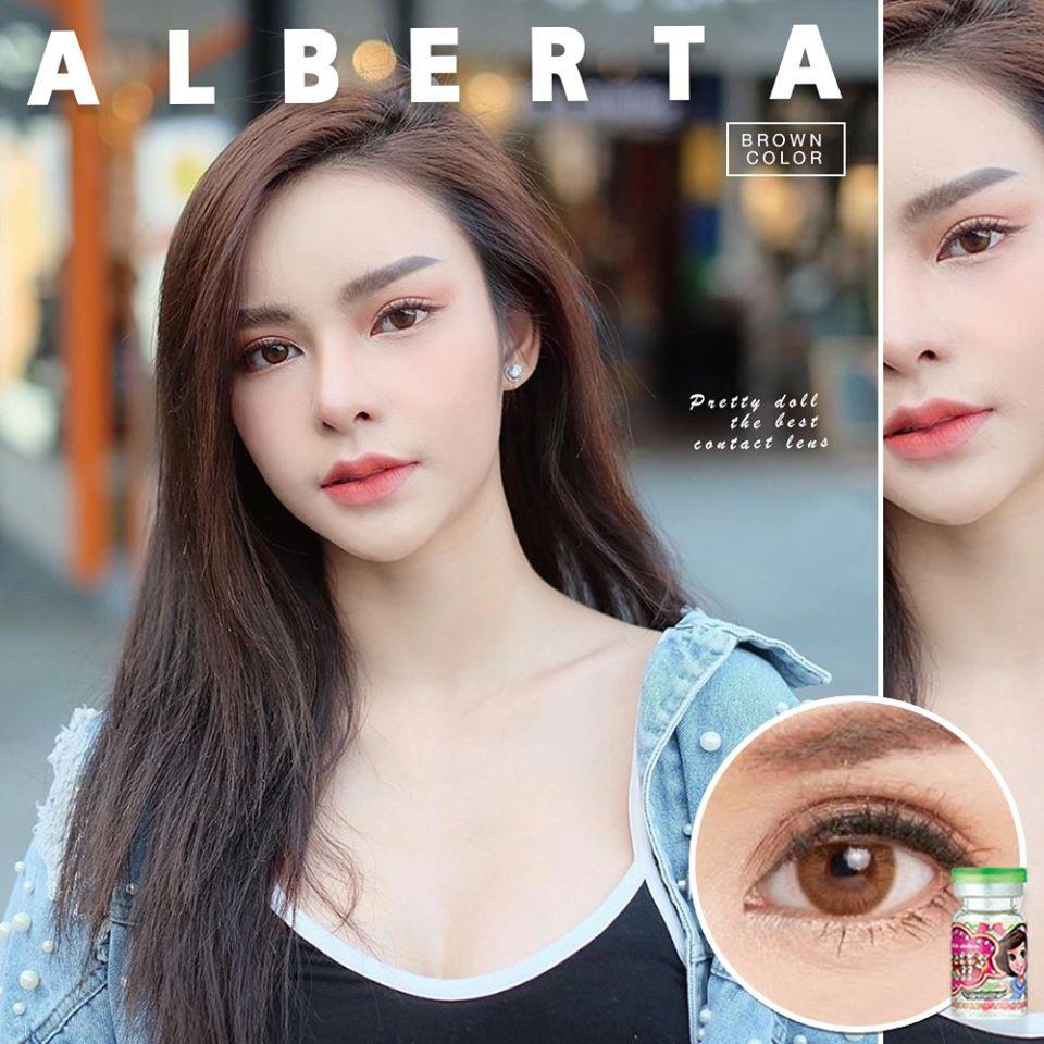 Lens - Kính Áp Tròng Nâu  Cận Châu Âu Sử Dụng 1 Năm Tặng Kèm Khay Đựng Kiểu 42