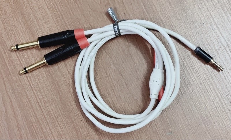 Dây livestream 6ly ra 3.5 cao cấp cho dòng mixer f4-f7-g4 và sound card icon-u16 mk3
