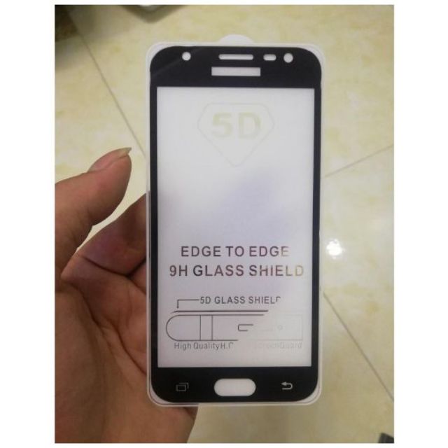 Kính cường lực 5d samsung j3 pro full keo màn hình tặng kèm phụ kiện dán