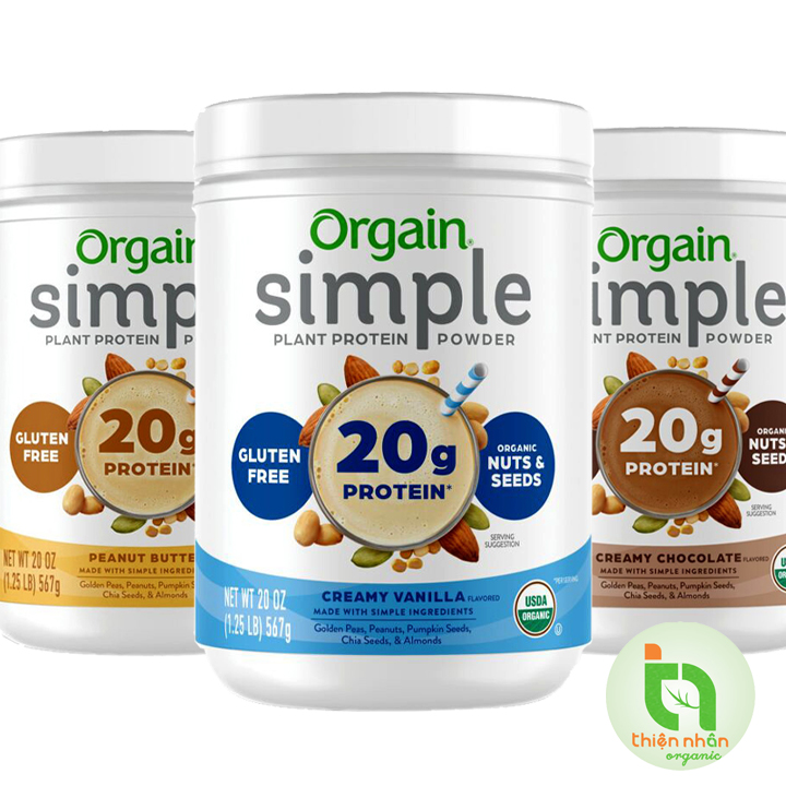 Orgain Simple Organic Plant Protein 567g