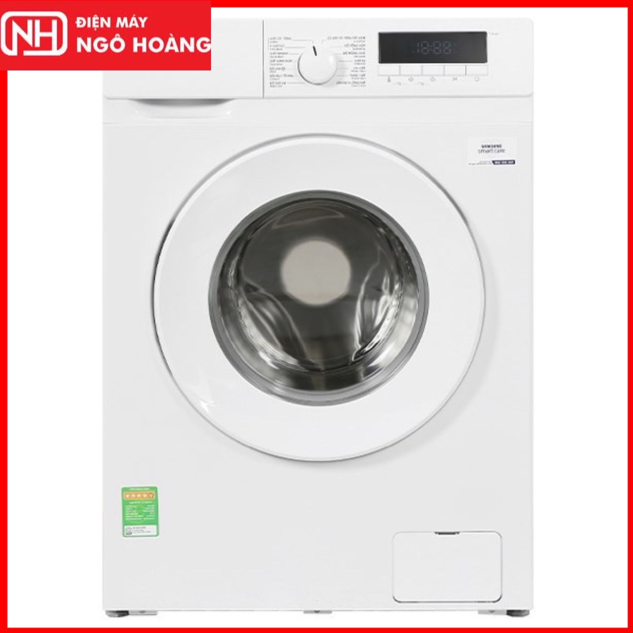Máy giặt samsung inverter 8kg ww80t3020ww/sv