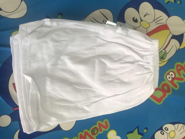 Set 5 quần đùi trắng bosinis cho bé 4~ 23kg