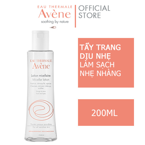 EAU THERMALE AVÈNE Tẩy trang, làm sạch MICELLAR LOTION FACE AND EYES 200ML