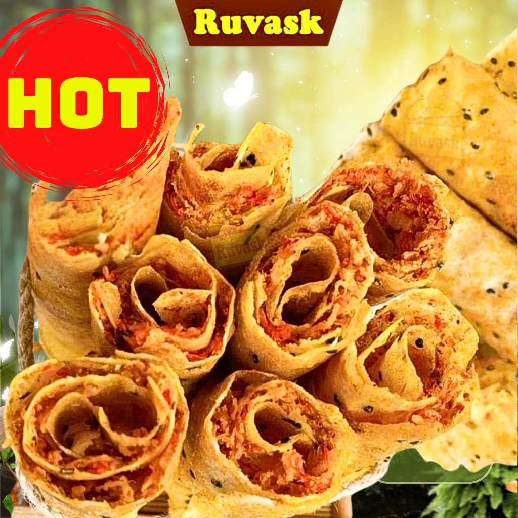 Bánh Tráng Mắm Ruốc Anh Bảy Mập Giòn Tan - Bánh Tráng Nướng Mắm Ruốc Chà Bông Tép Hành Phi Thơm Ngon - Bánh Tráng Ruvask