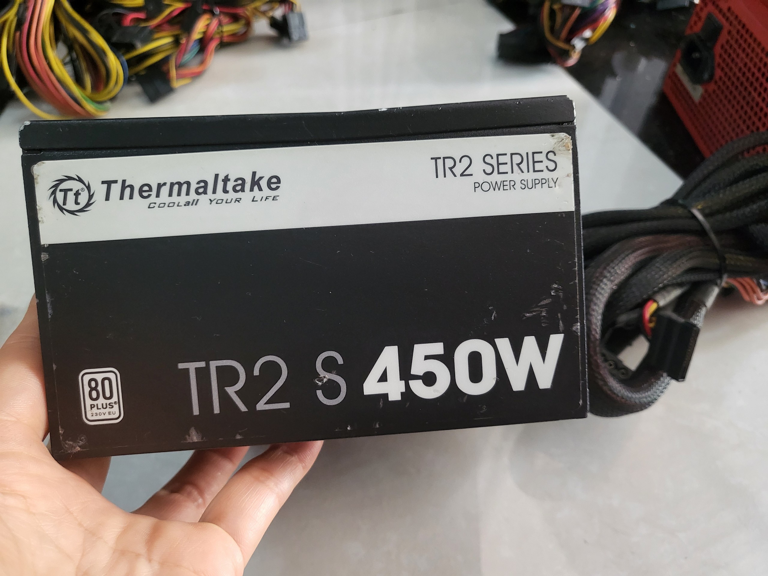 Nguồn máy tinh CST 450w 80plus LitePower chính hãng Thermaltak. 1 đổi 1 trong 1 tháng