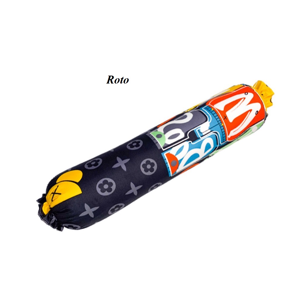 (Hot sale) Vỏ gối ôm poly cotton, (áo gối dài) nhiều mẫu đẹp, bao gối ôm người lớn 30x100cm có dây dù rút kéo [Gấu robot]