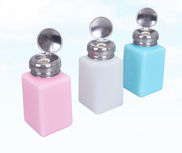 Bình nhựa đựng dung dịch axeton, xăng thơm, nước rửa mạch 200ml