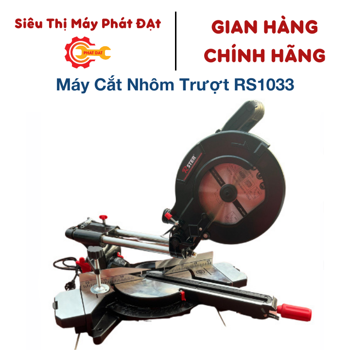 Máy cắt nhôm trượt RS1033 - Sử dụng lưỡi cắt 255mm - Công suất 2000W