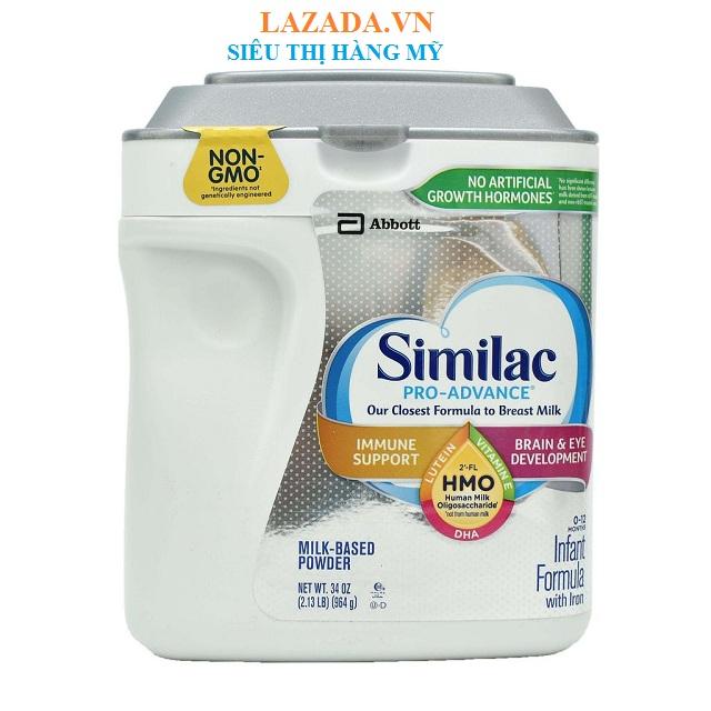 Sữa Similac Pro Advance 964g Bé 0-12 tháng - Giúp bé phát triển trí não và thể chất