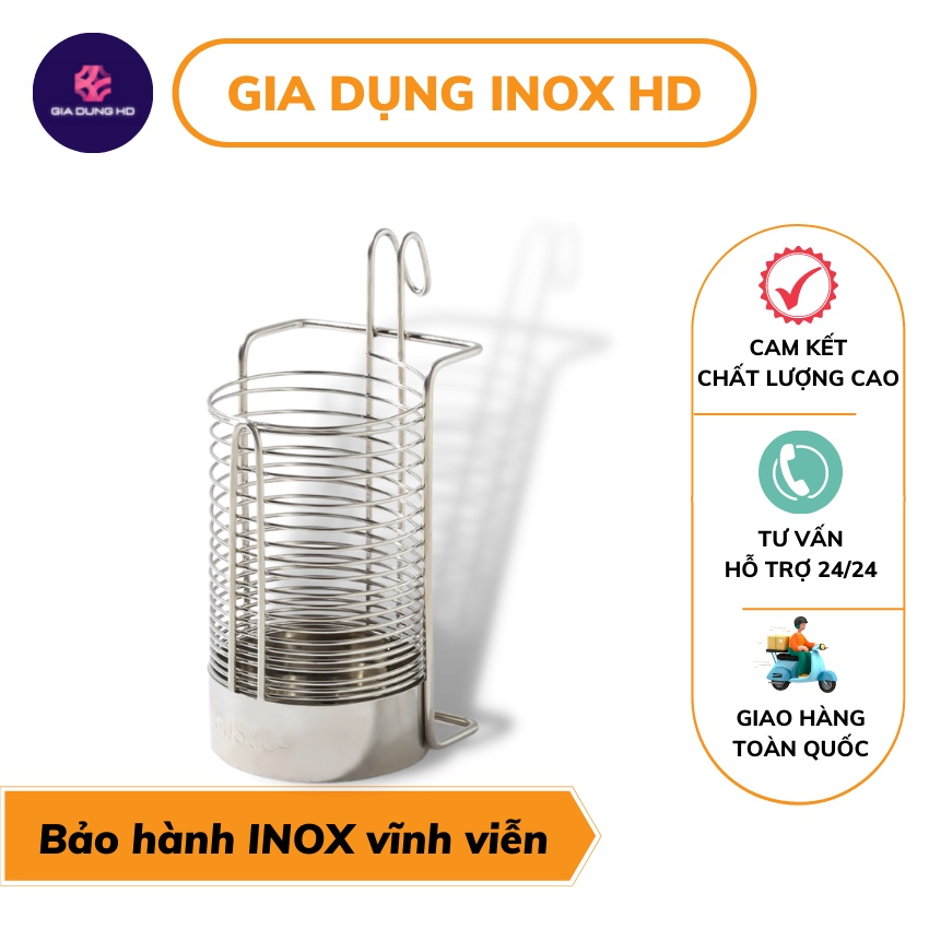 Ống đũa đơn inox 304 ống đựng đũa thiết kế nhỏ gọn tinh tế giúp không gian nhà bếp thêm đẹp mắt, ống đựng đũa, giá đựng đũa, ống đũa đơn inox, giá đựng đũa inox, phụ kiện nhà bếp