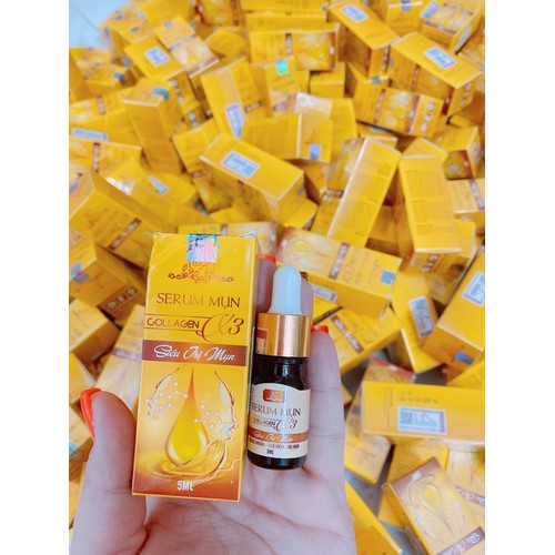Serum siêu ngăn ngừa mụn Collagen X3 5ml