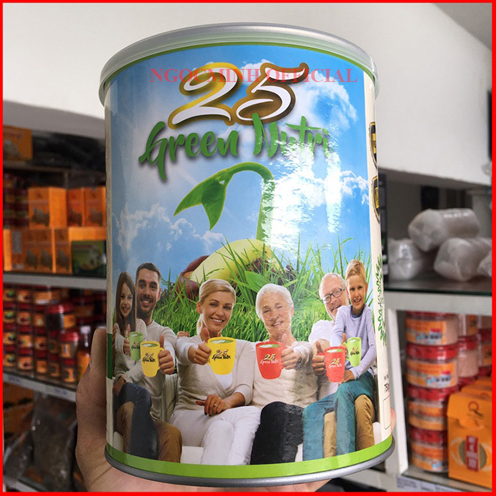 Bột ngũ cốc nhập khẩu cao cấp 25 green nutri hộp 600g - nmoff