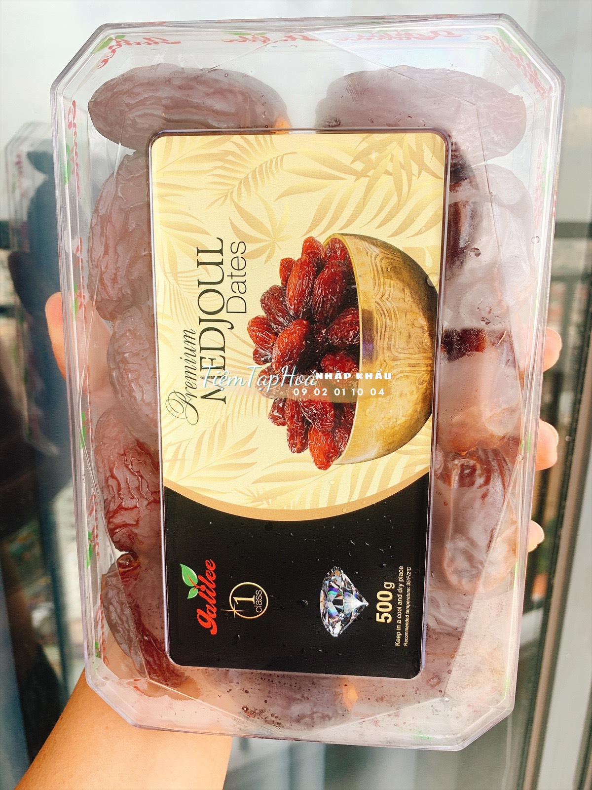 Chà là Vip sấy dẻo Premium Medjoul - Israel - 500gr