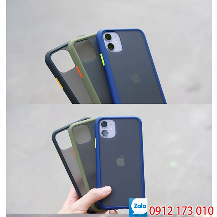 Ốp lưng mờ iPhone 11 / iPhone 11 Pro / iPhone 11 Pro Max thời trang / Ốp iPhone 11 Pro Max viền dẻo chống sốc / Case iPhone 11 Pro Max