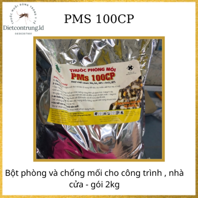 Bột chống mối pms - 100 /2kg