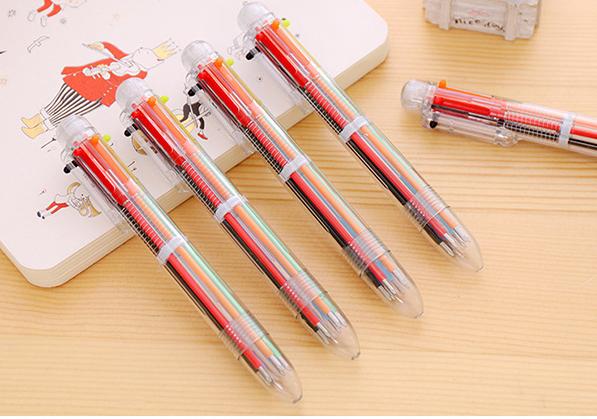 Combo 5 Bút Bi Nhiều Màu Huyền Thoại