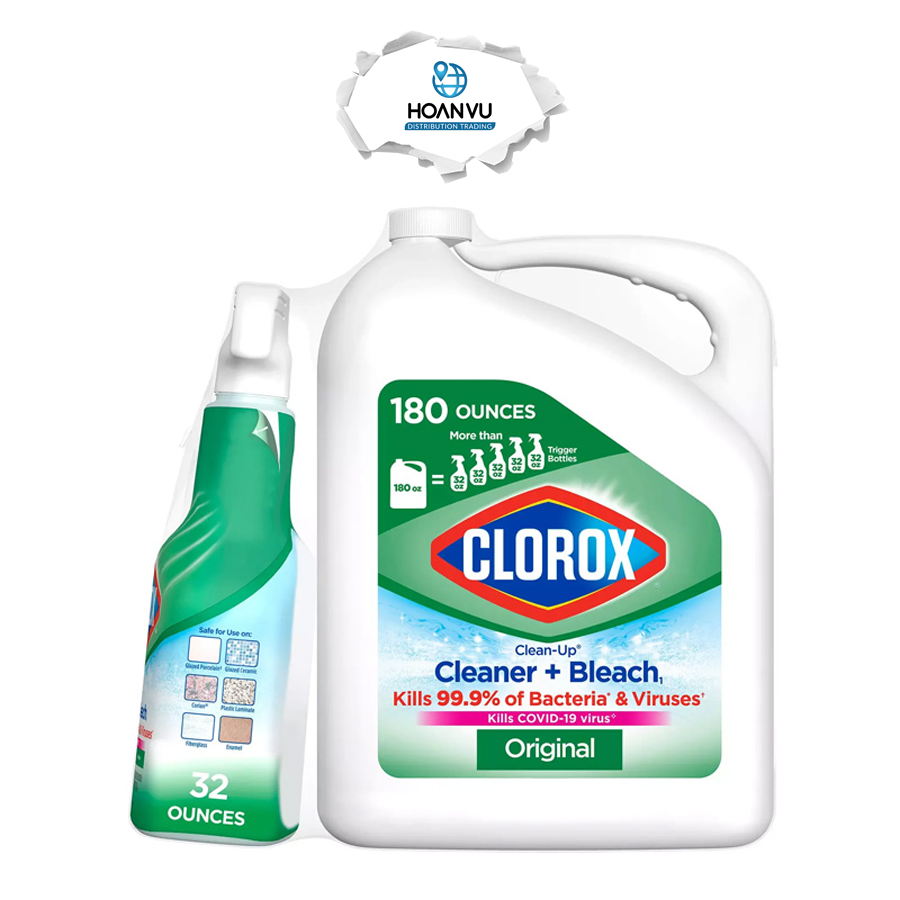 Nước tẩy rửa diệt khuẩn clorox clean & bleach - mỹ