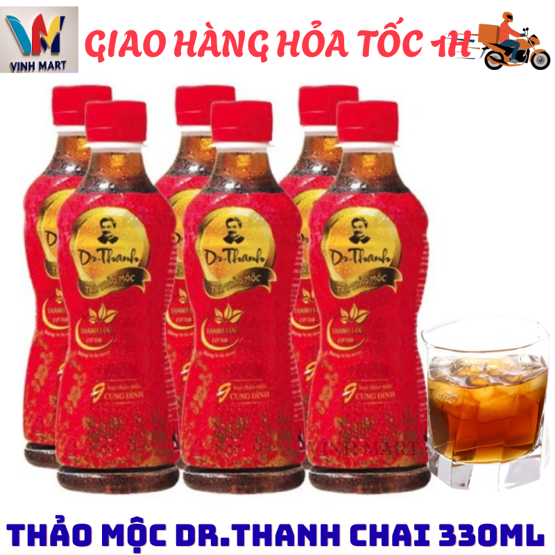 Trà Thảo Mộc DrThanh 1 Lốc 6 Chai 330 ml