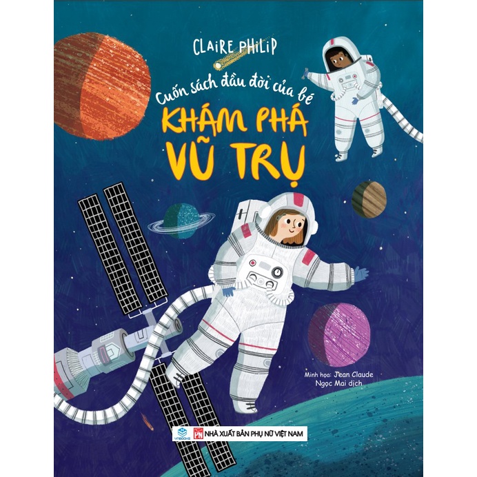 Sách - cuốn sách đầu đời của bé - khám phá vũ trụ - ntbooks