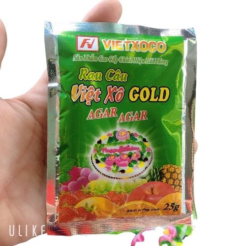 [Tạp hóa]  Rau Câu Giòn Việt Xô Gold 25g - Tạp Hóa Đồ Khô [bột]