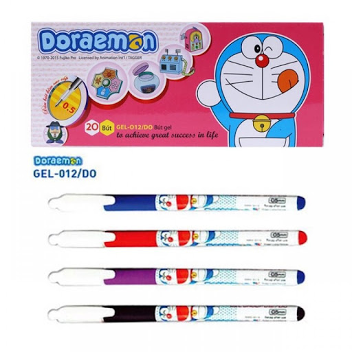 Hộp 20 bút gel thiên long doraemon gel-012/do - bút máy sài gòn
