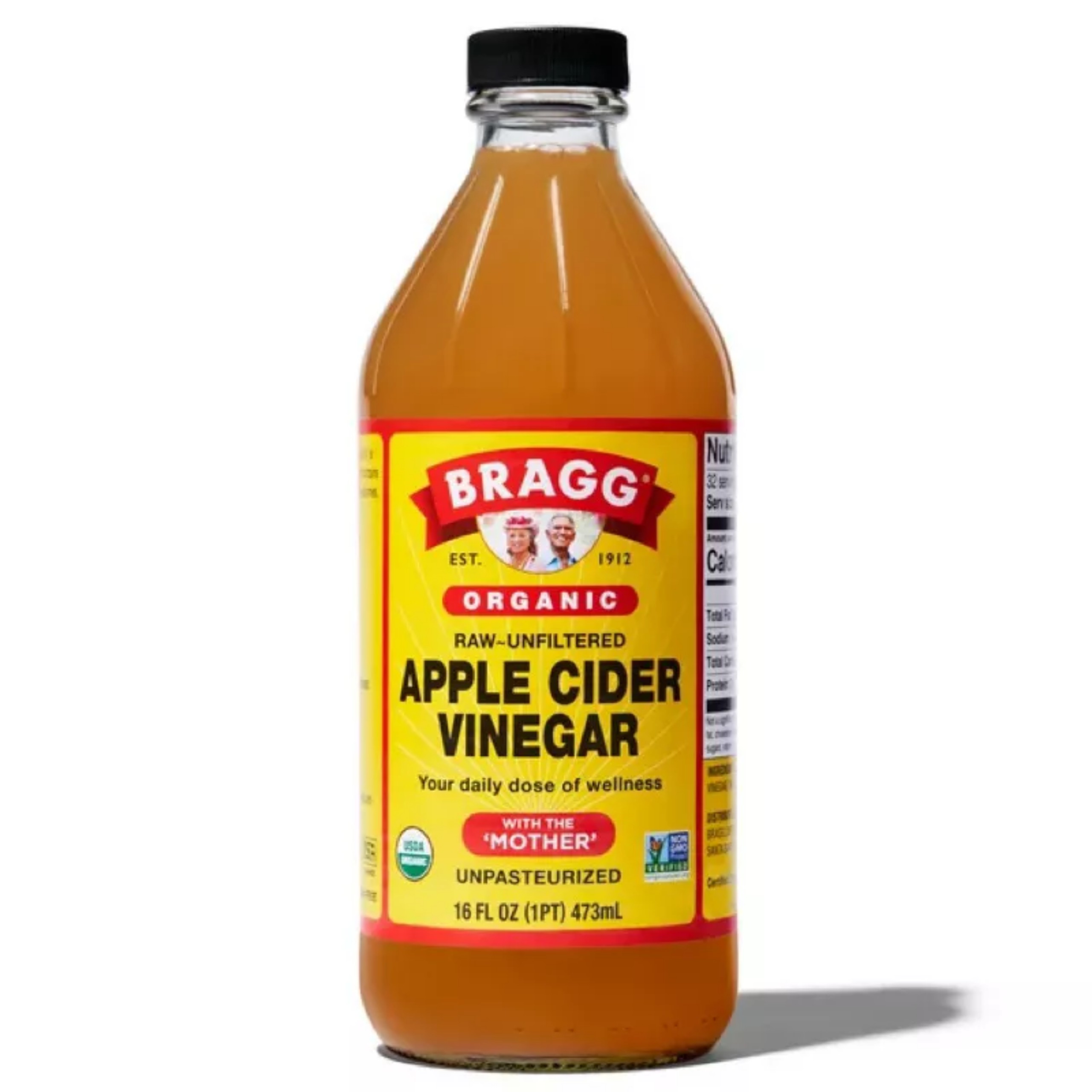 Giấm táo hữu cơ bragg - 473ml