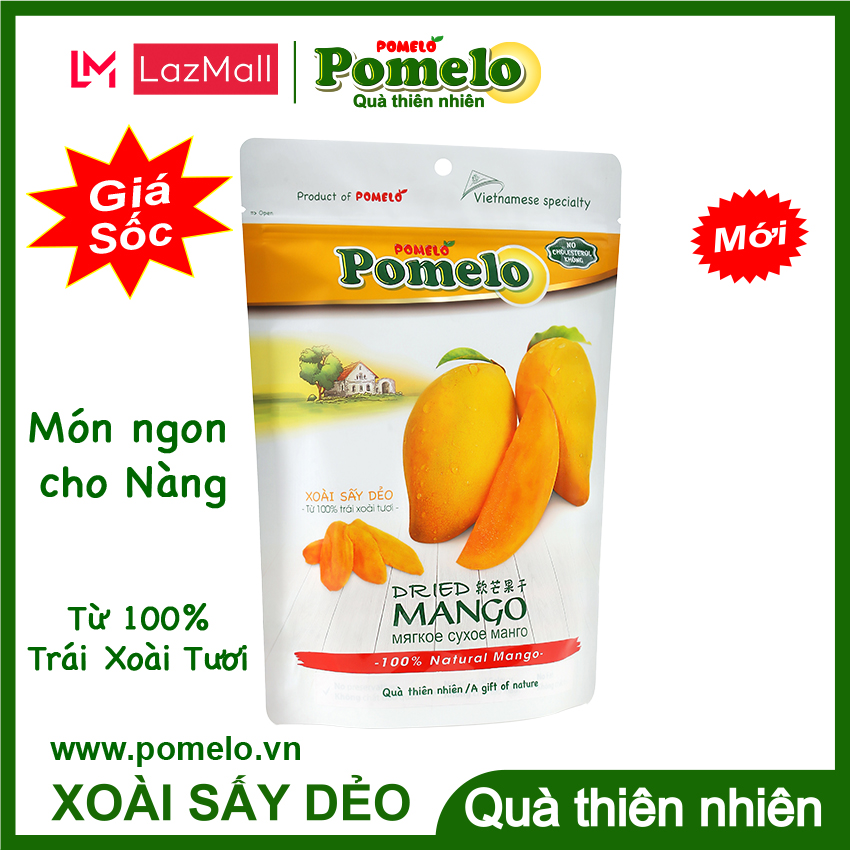 [CAO CẤP] Xoài Sấy Dẻo POMELO 400g - Soft Dried Mango