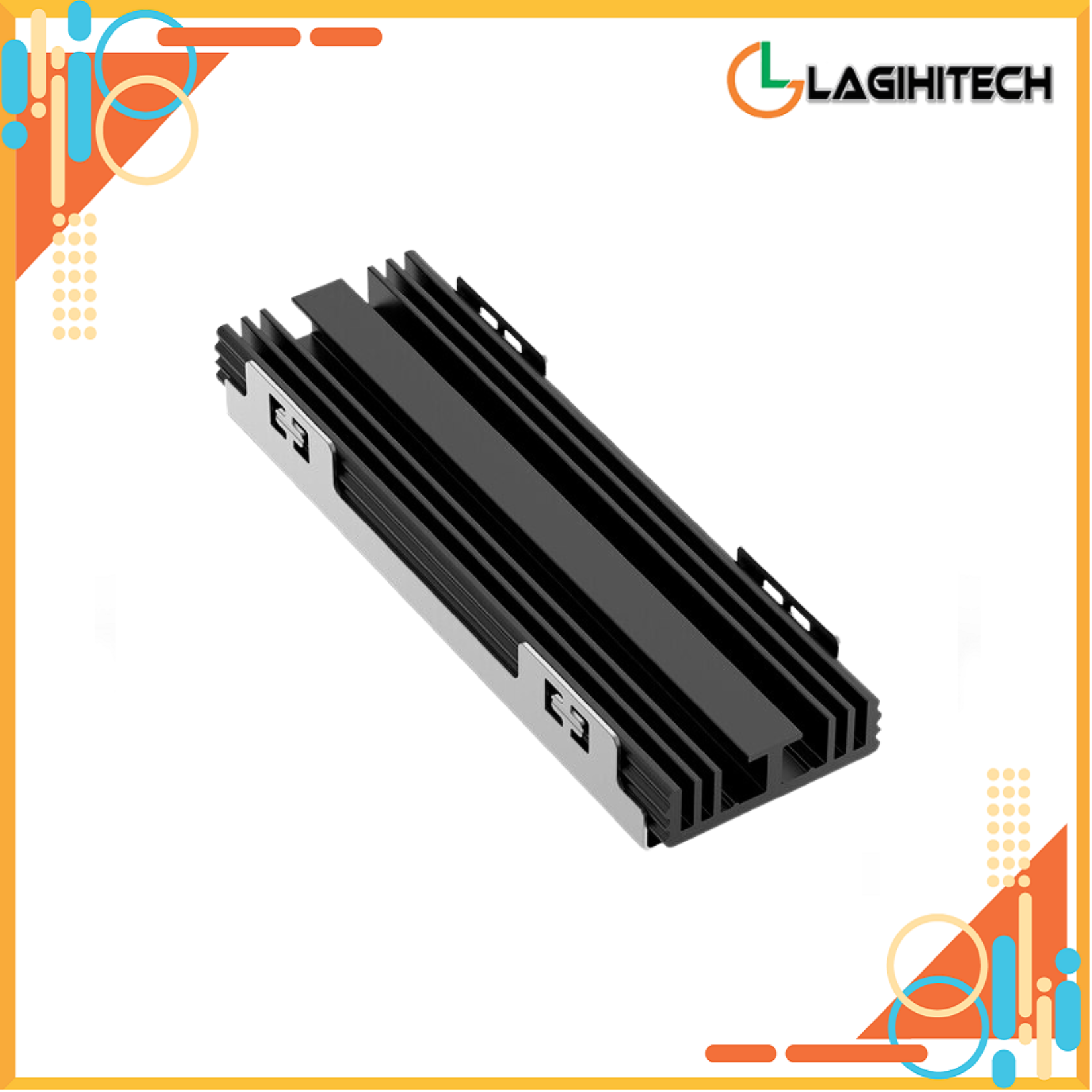 *LAGIHITECH* (NEW) Tản Nhiệt (PAD) SSD NVME M.2 gắn cho PC/PS5 (màu ngẫu nhiên)